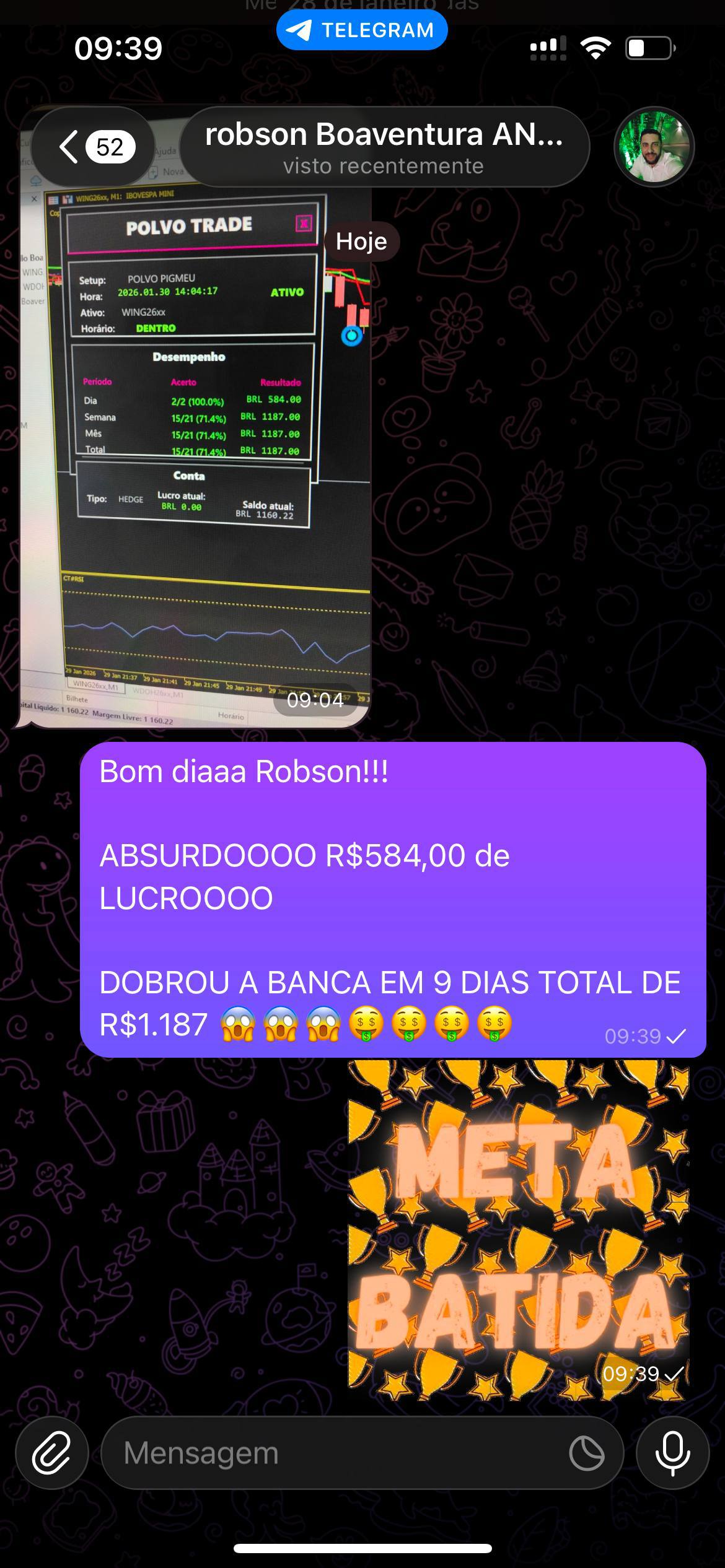 Dobrou a banca